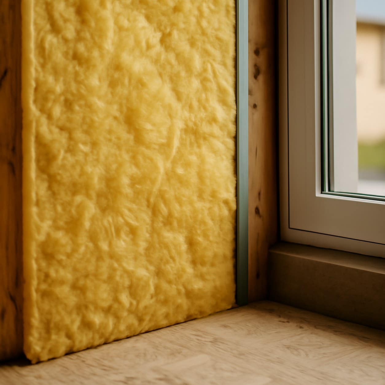 Isolation des murs, sols et ouvertures