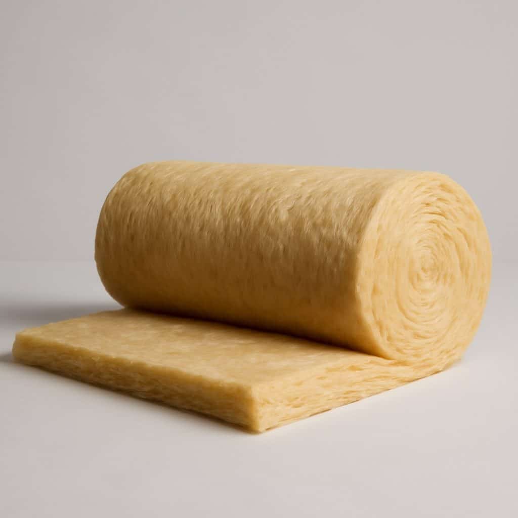 Rouleau laine de roche 200 mm présenté seul