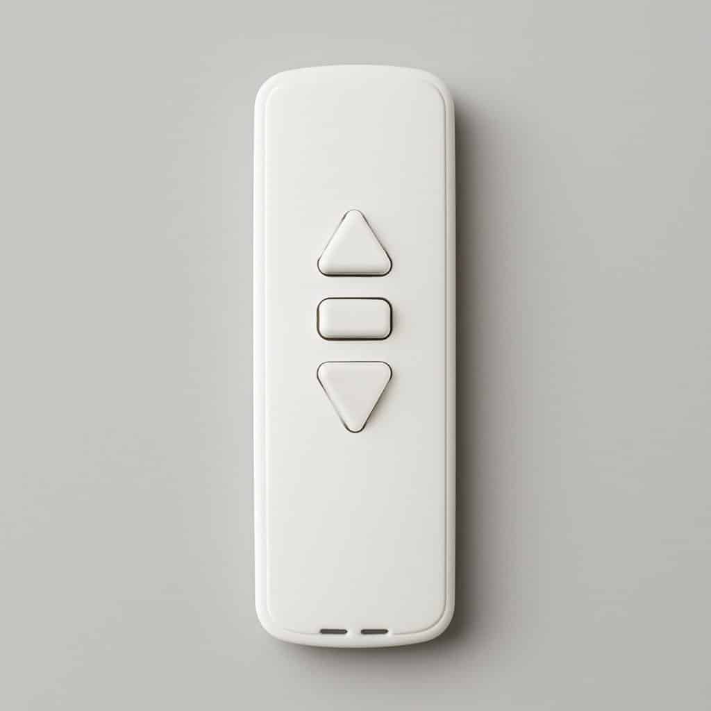 Télécommande avec module radio intégré pour volets présenté seul