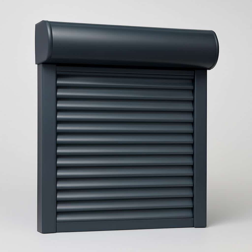 Volet roulant électrique aluminium isolé présenté seul
