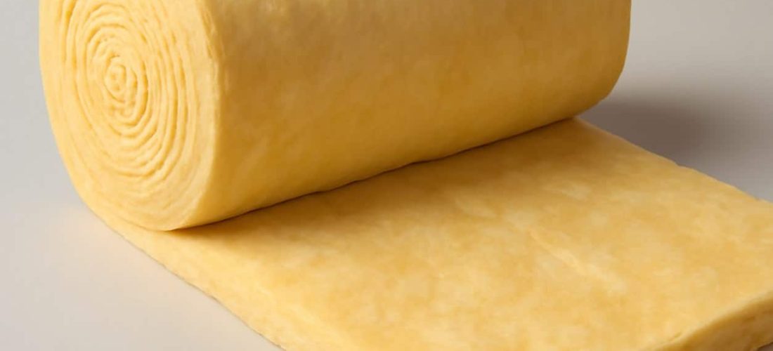 Rouleau laine de verre pour combles présenté seul
