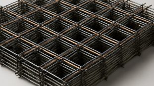 Treillis métalliques soudés pour dalle béton présenté seul